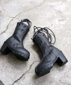 KL Tripwire Boots (Vinyl Black) Secret Stuff