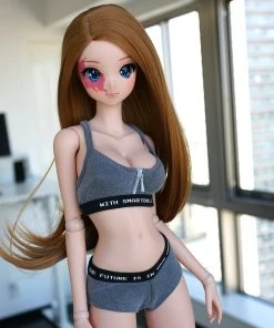 N2 Front Zip Sports Bra Gray