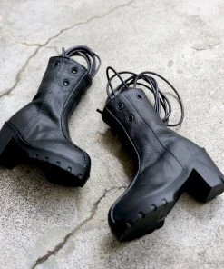 KL Tripwire Boots (Vinyl Black) Secret Stuff