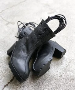 KL Tripwire Boots (Vinyl Black) Secret Stuff