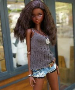 N1 Secret Stuff Knit Camisole (Smokey Plum)