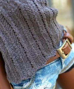 N1 Secret Stuff Knit Camisole (Smokey Plum)