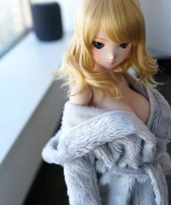 D2 Apparel Fluffy Hooded Gown