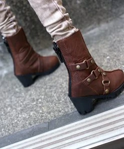 KL 3 Ring Boots (Brown)