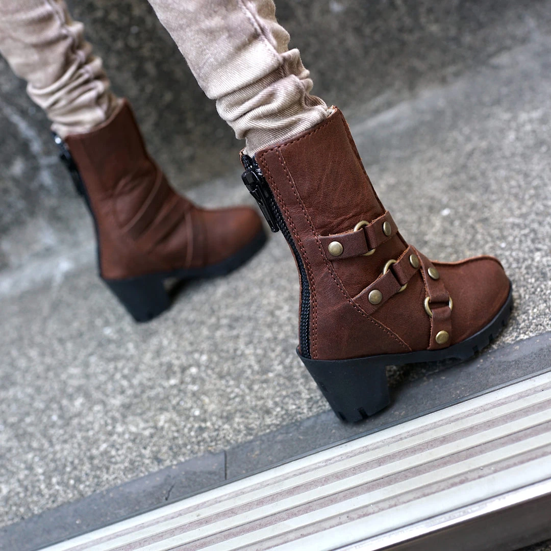KL 3 Ring Boots (Brown)