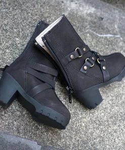 KL 3 Ring Boots (Molten Black) Secret Stuff
