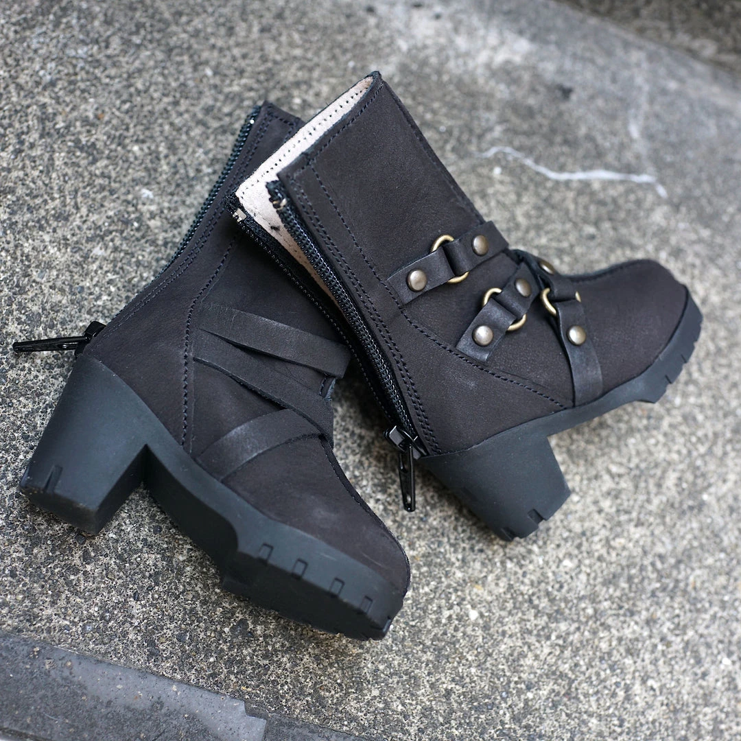 KL 3 Ring Boots (Molten Black) Secret Stuff