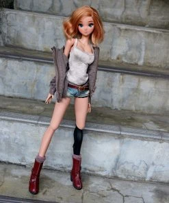 KL Secret Stuff 3 Ring Boots (Wine Red)