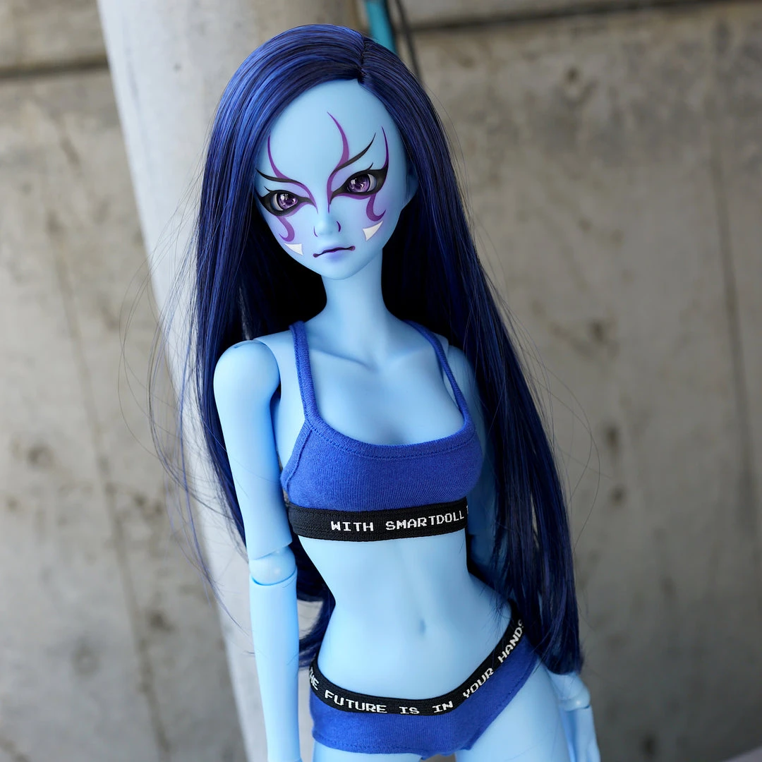 Culture Japan Smart Doll - Kabuki (Blue)