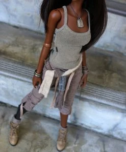 N1 Apparel Adventurer Camisole (Khaki)