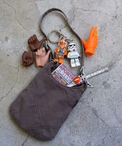 Smart Doll Store Scavenger Satchel Bag (Charcoal) Secret Stuff