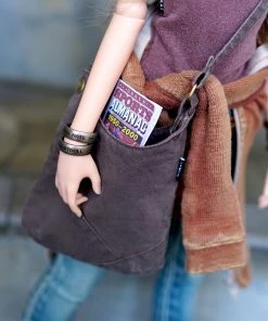 Smart Doll Store Scavenger Satchel Bag (Charcoal) Secret Stuff
