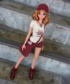 Smart Doll Store Secret Stuff Scavenger Satchel Bag (Wine Red)