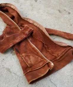 D2 Hooded Zip Cardigan (Rusty Brown)