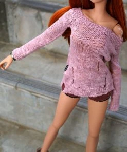 D2 Apparel Damage Knit Sweater