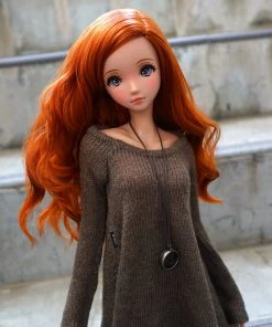 N2 Irregular Hem Sweater (Oak Brown)