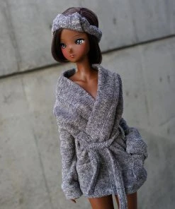 D2 Bathrobe And Head Towel Band Set Secret Stuff