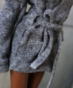 D2 Bathrobe And Head Towel Band Set Secret Stuff