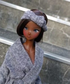 D2 Bathrobe And Head Towel Band Set Secret Stuff