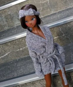 D2 Bathrobe And Head Towel Band Set Secret Stuff