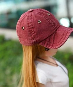 N2 Baseball Cap (Wine Red)