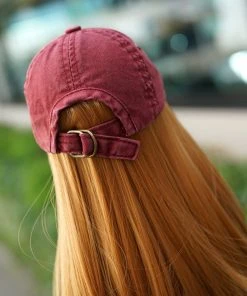 N2 Baseball Cap (Wine Red)