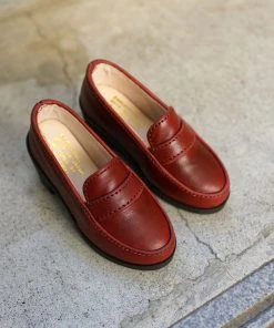 Smart Doll Store Secret Stuff Loafers (Wine Red)