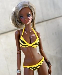 N2 Tiger Battle Bikini & Socks Set Secret Stuff