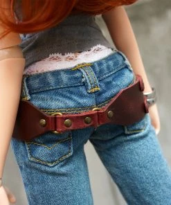 KL Double Belt (Wine Red)