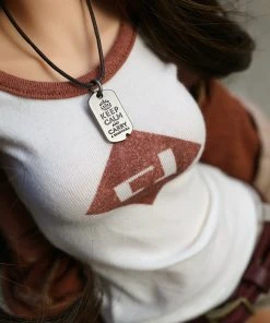 D2 Secret Stuff Keep Calm Dog Tag