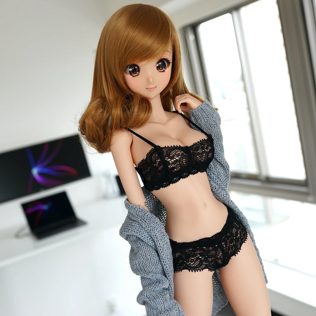 N2 Lace Sports Bra Set (Black)