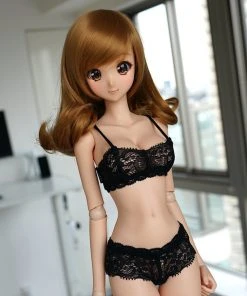 N2 Lace Sports Bra Set (Black)