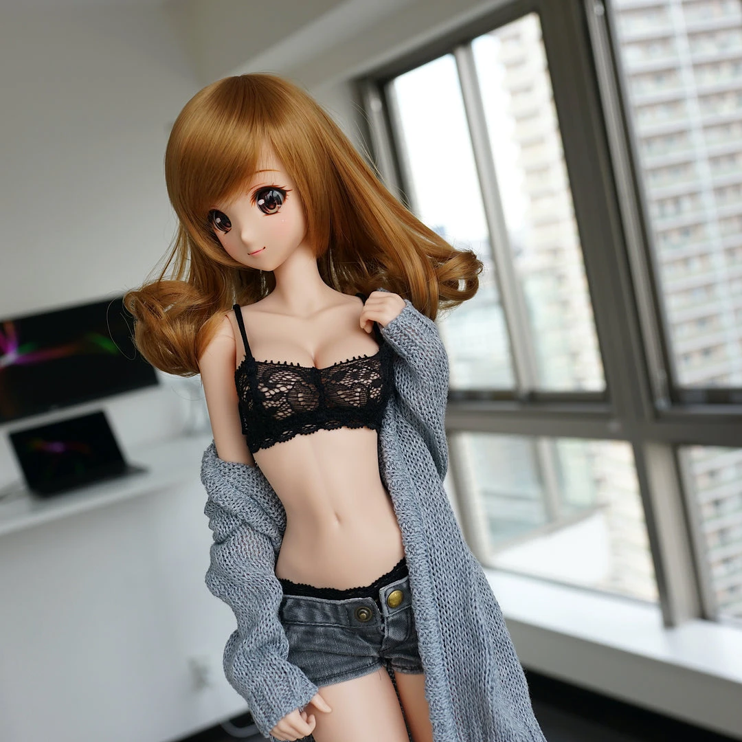 N2 Lace Sports Bra Set (Black)