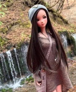 N2 Irregular Hem Sweater (Oak Brown)