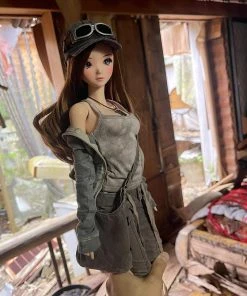 Smart Doll Store Scavenger Satchel Bag (Charcoal) Secret Stuff